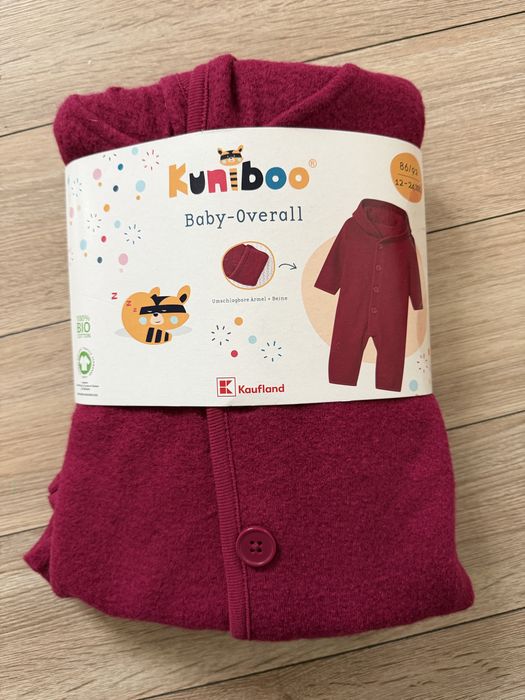 Kuniboo kombinezon dla dziewczynki welna merino 86/92 nowy