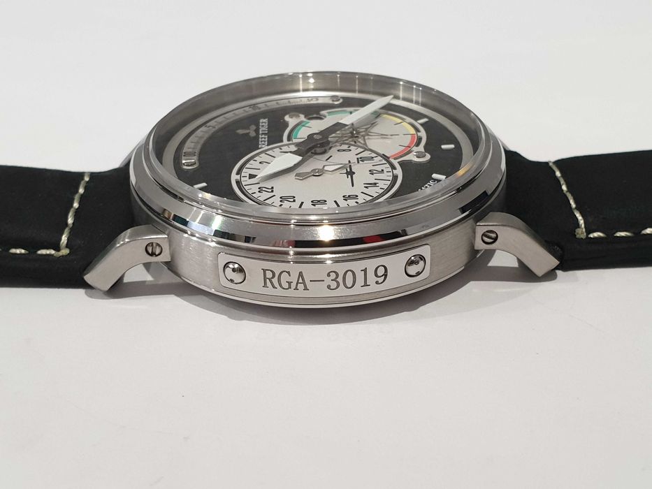 Чоловічий годинник Reef Tiger RGA3019 Aurora Automatic Sapphire 45mm