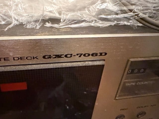 Akai GXC-706D Stereo Cassette Deck Vintage - Para Peças / Restauro