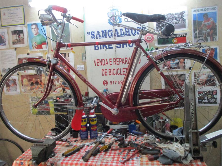 Bicicleta Pasteleira Sport Vermelha