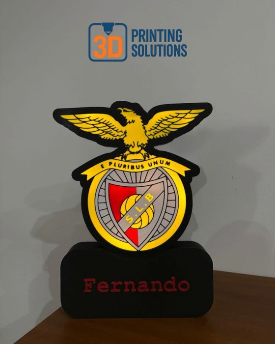 Lightboxes clubes de futebol personalizadas