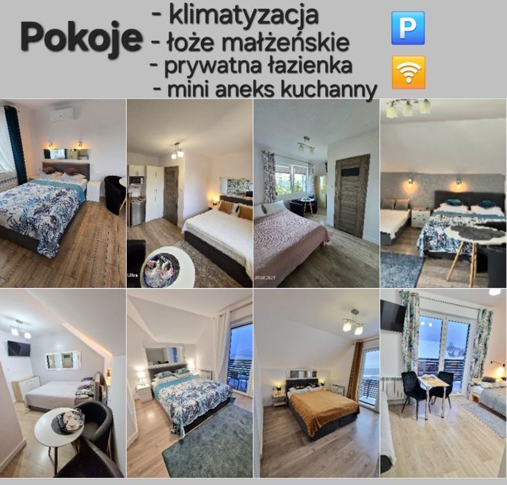 Solina/Polańczyk/J.Solińskiego 500m/Pokoje/Domki 5os