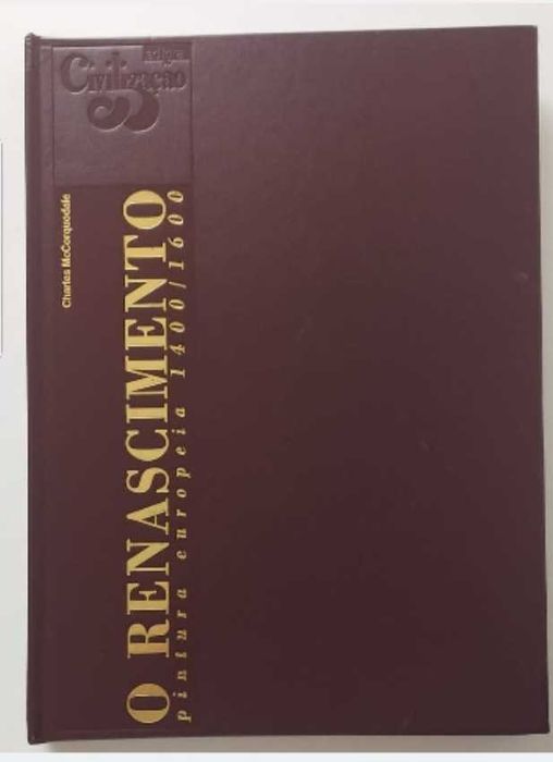 O Renascimento - livro novo de grandes dimensões em papel de arroz e encadernado em pele sintética