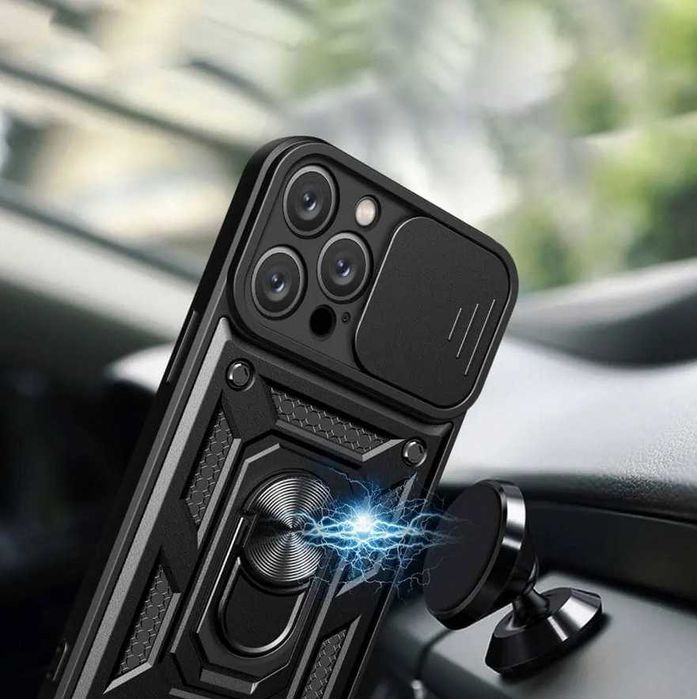 Etui do iPhone 14 Pro Defender Case + Pełne Szkło