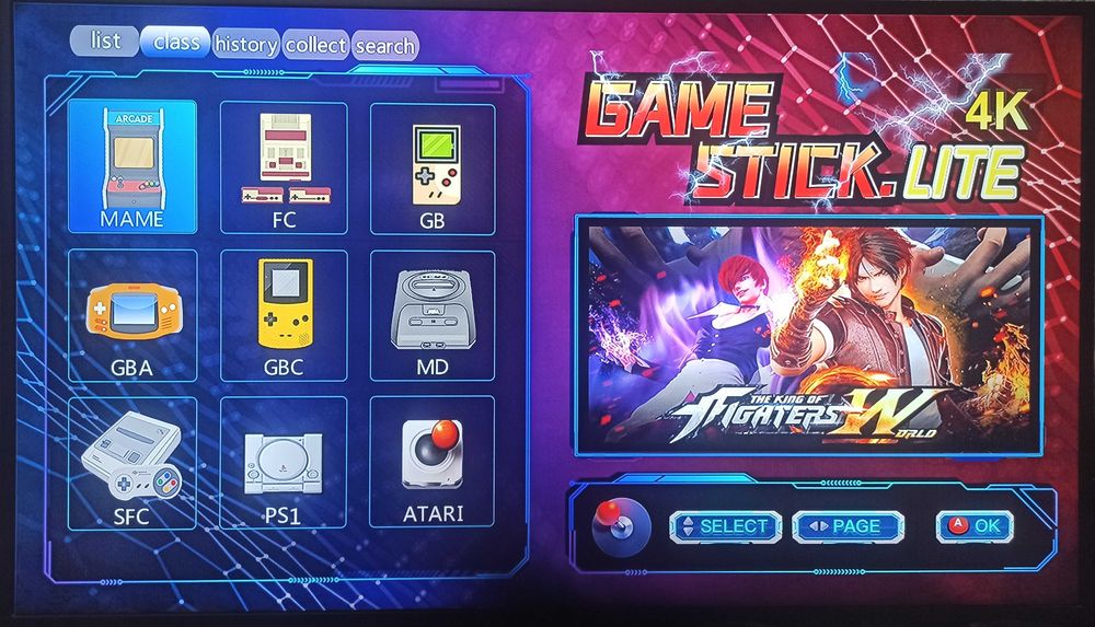 Игровая приставка Game Stick Lite M8 64Gb 4K + 20000 игр + 2 джойстика