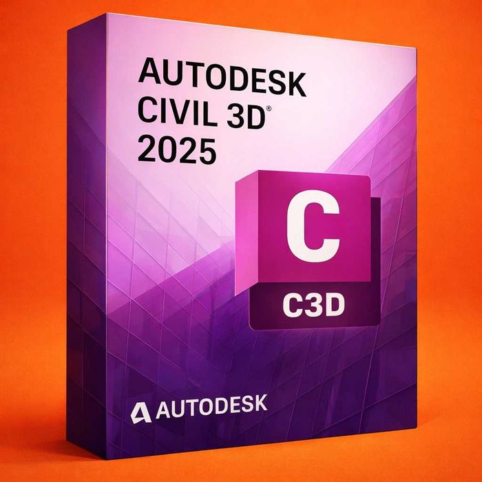 Autodesk Civil 3D 2025 - Licencja 3 lata pełna profesjonalna
