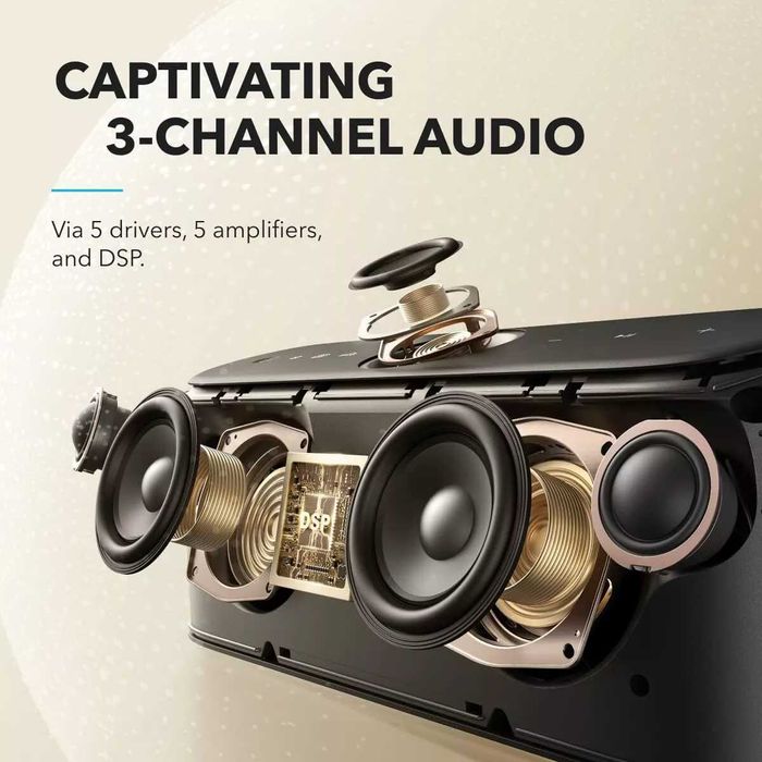 Портативна колонка Anker Soundcore Motion X600 Bluetooth Wireless