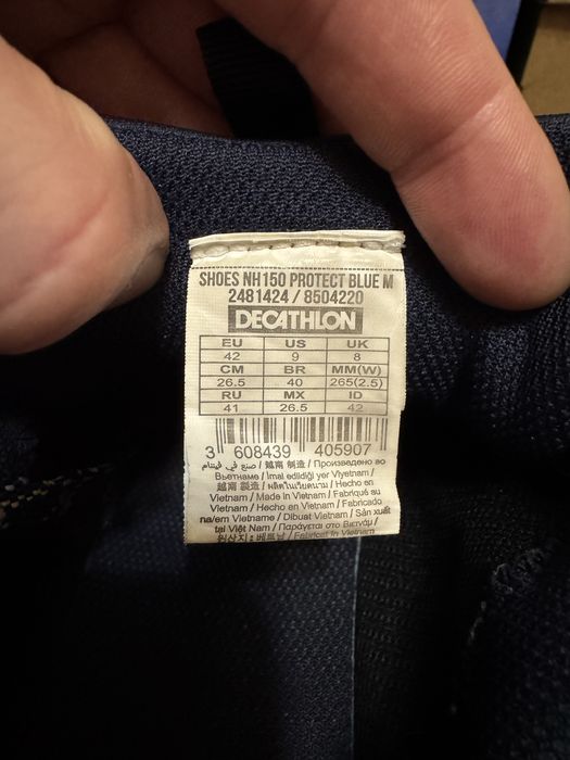 Чоловічі кросівки Quechua Decathlon MH500 42(26,5см) Waterproof