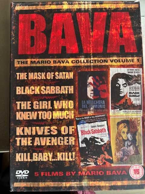 Box The Mario Bava Collection Volume 1