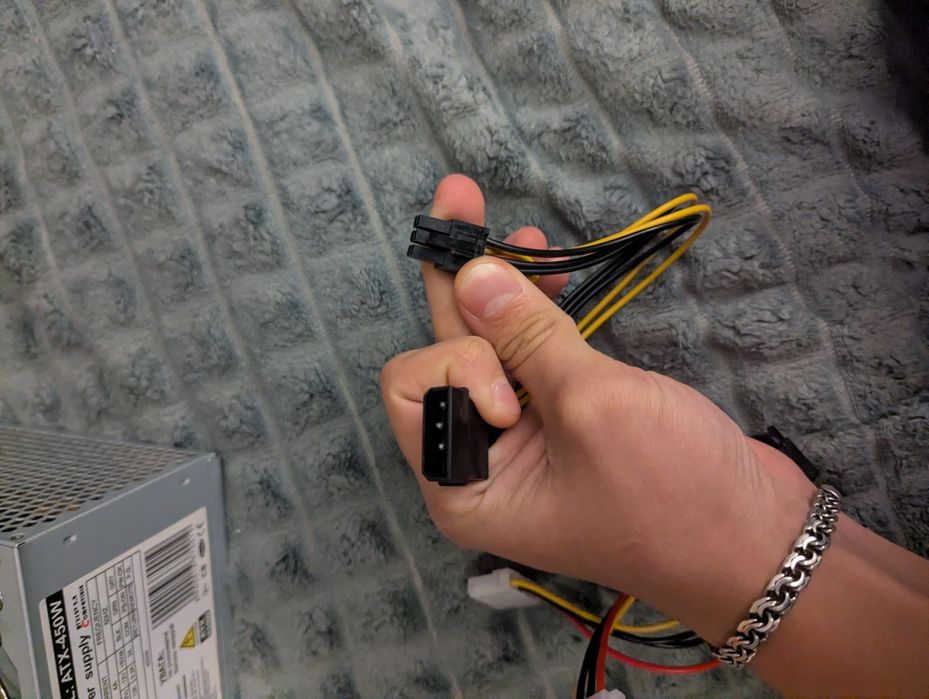 Блок живлення Logic Power 450w та перехідники