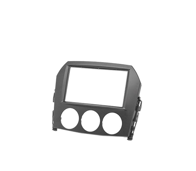MOLDURA ADAPTADOR PRETO PARA RADIO 2-DIN PARA MAZDA MX-5 MIATA