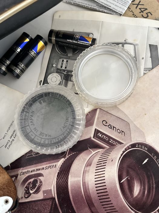Canon Auto Zoom 518 Super 8 – Câmara de Filmagem Vintage