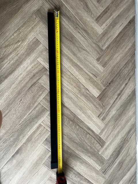 SANSWISS Walk-In EASY STR4P 80cm + ścianka boczna 42cm, czarny mat