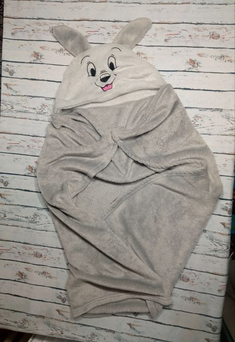 Kocyk kąpielowy króliczek