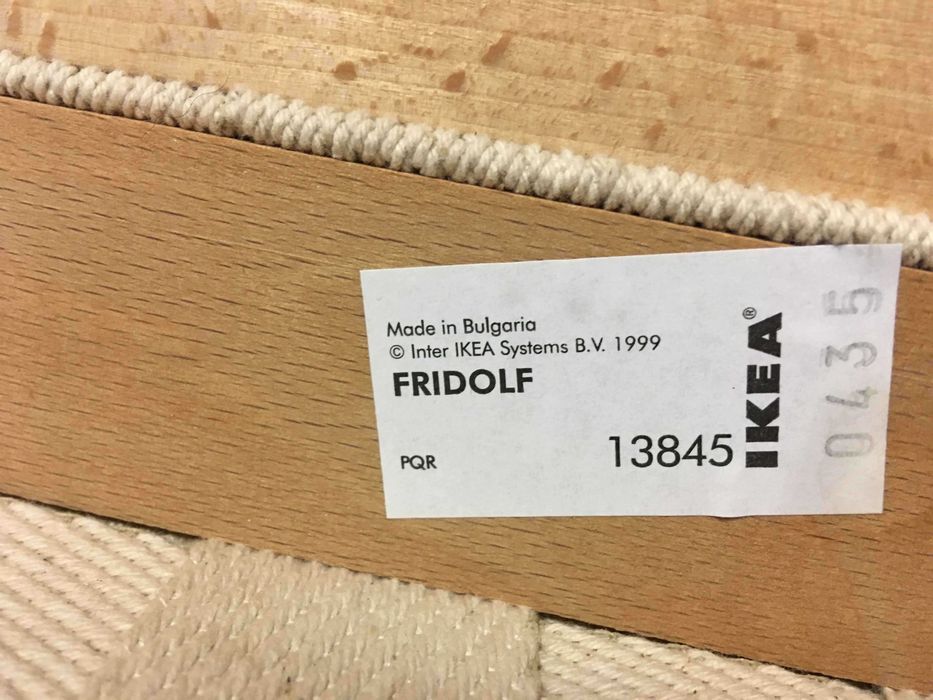 Krzesła Ikea Fridolf klasyk retro 1999 unikat