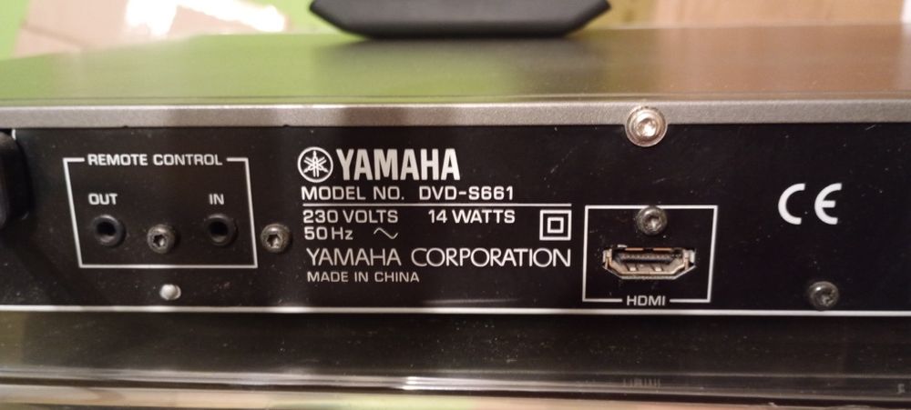 Yamaha DVD-S661 HDMI USB odtwarzacz