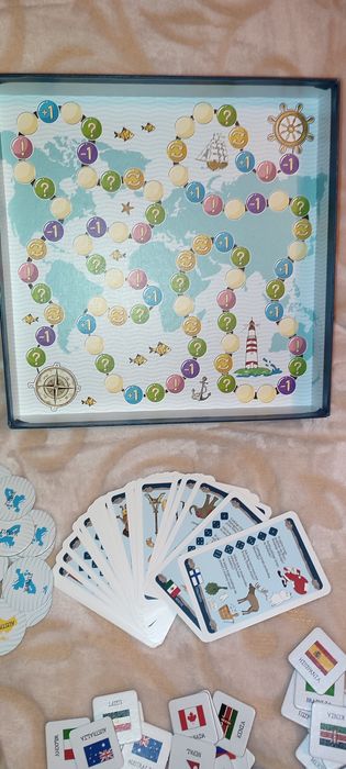 Gra Podróże Akcja Edukacja Trefl Gra edukacyjna