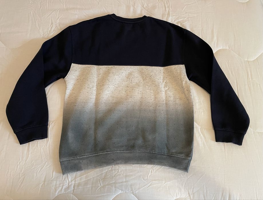 Sweatshirt rapaz 13/14 zara azul branco cinzento