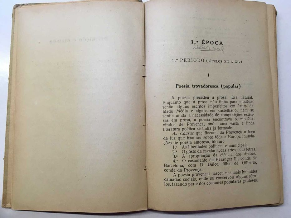 Livro - História da Literatura Portuguesa