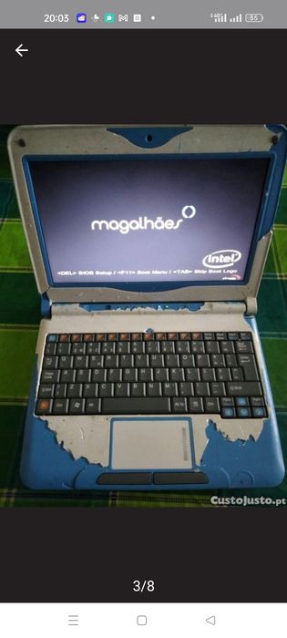 Magalhães 2 com Windows e Linux instalado de origem!