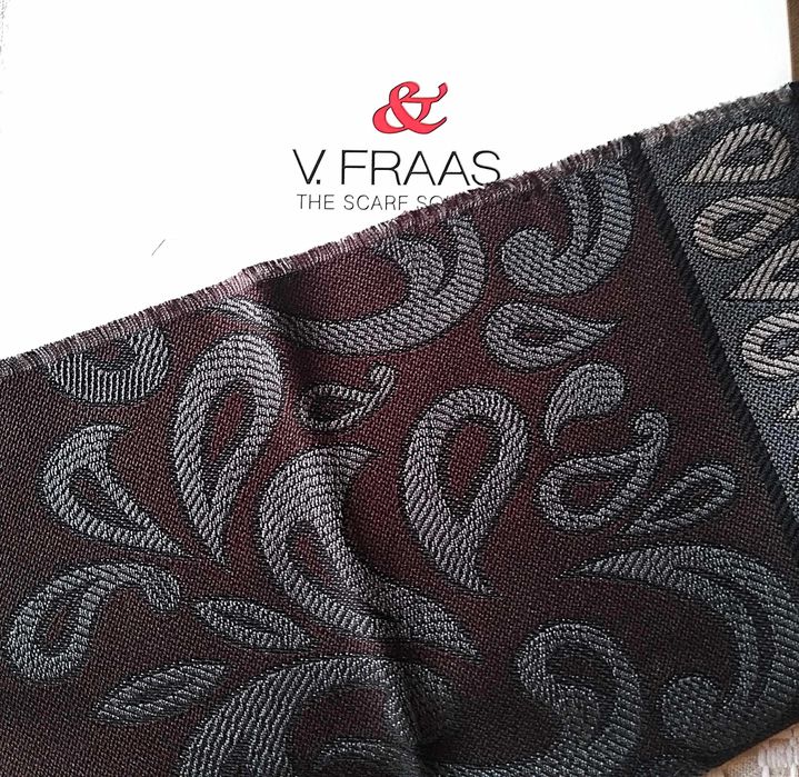 szal klasyczny jedwab/wełna