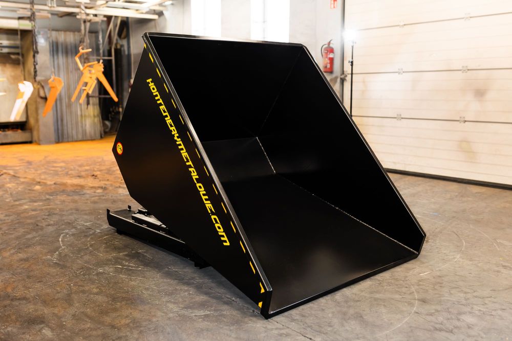 Kontener 1500L / Kontener samowyładowczy / Koleba / Kontener do wózka