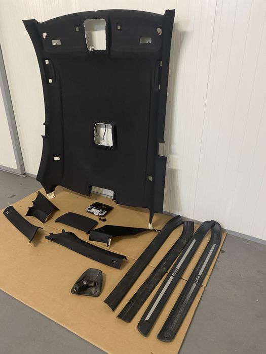 INTERIOR COM TETO/ TECTO PRETO MAIS ACESSÓRIOS BMW SÉRIE 3 E92 PACK M