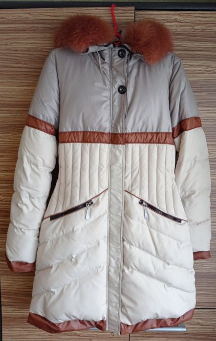 Зимний пуховик. р. 44-46