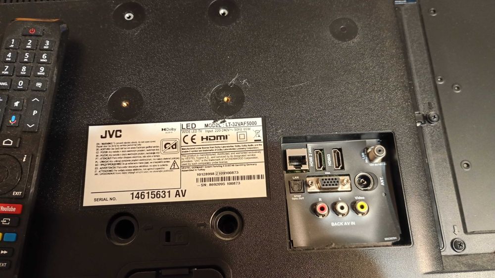 Telewizor JVC LT32VAF5000 32" LED Android TV+Pilot