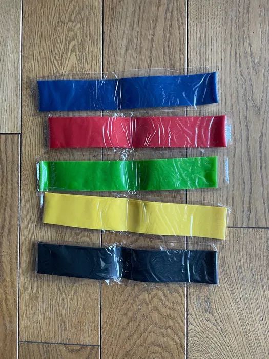 Taśmy do ćwiczeń 5 sztuk