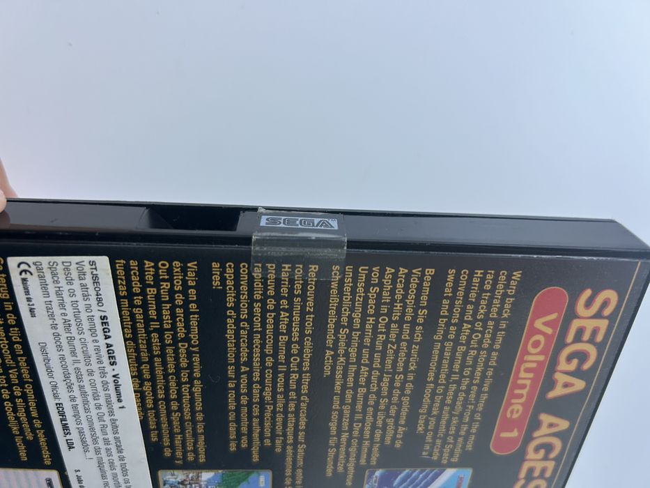 Sega Ages Volume 1 - Sega Saturn (PAL-PT) Completo