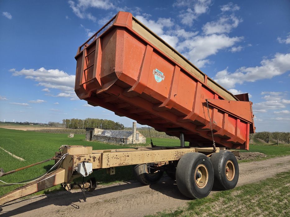 Przyczepa skorupowa  14   16 ton knapik   brimont