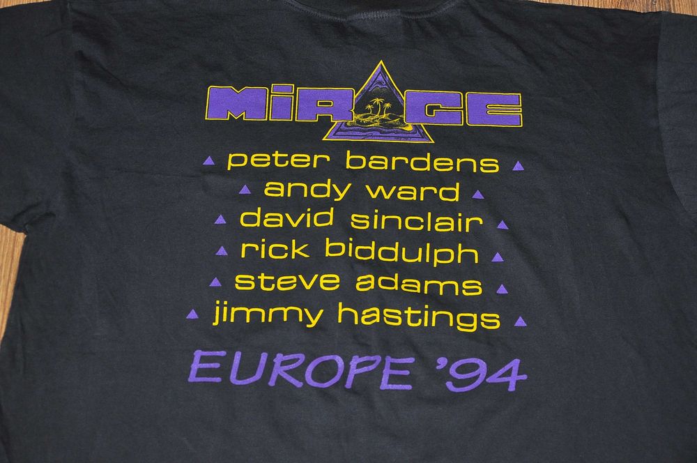 CAMEL Peter Bardens Mirage - Europe 1994 koszulka rozm.XXL RARE!
