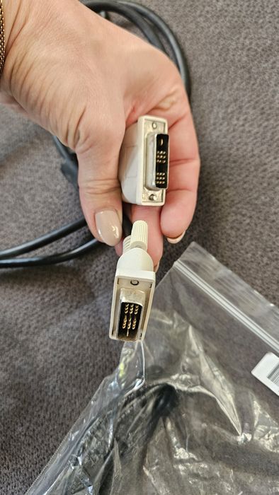 Kable VGA i DVI różne długości
