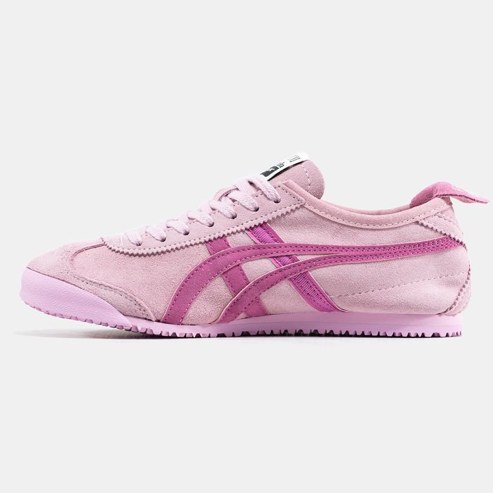 Кросівки Кроссовки Asics Onitsuka Tiger Mexico 66 Pink Розовый Рожевий Кросовки повсякденні