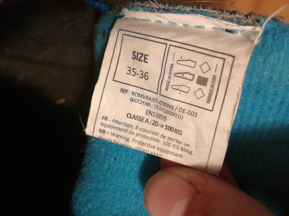 Wrotki rolki w dobrym stanie Skate park Power move rozm. 35-36