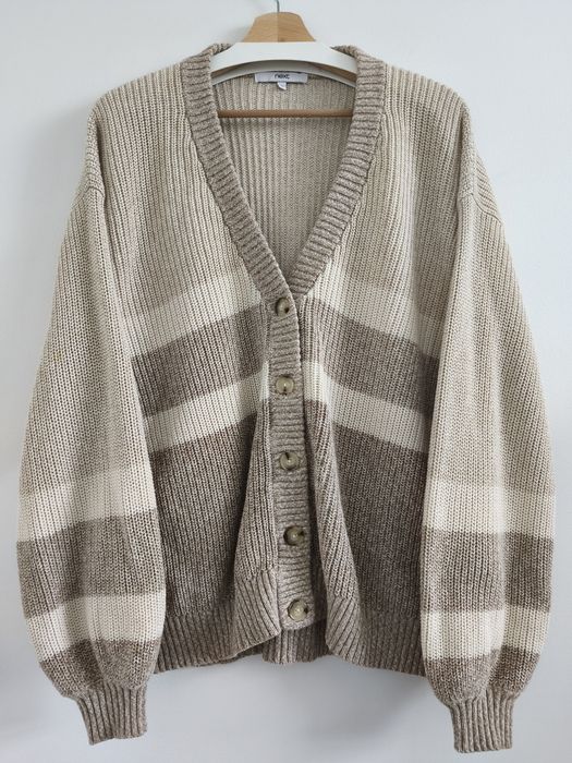 Next M kardigan gruby splot