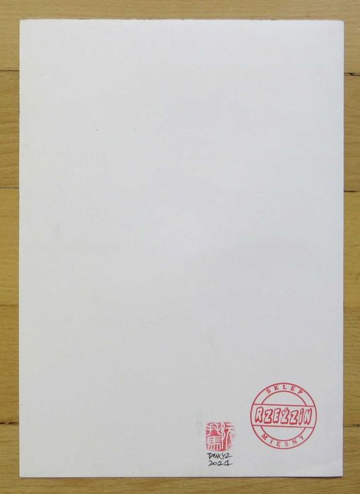 Tomxyz - Oryginalna plansza The Fry Rzeźzin