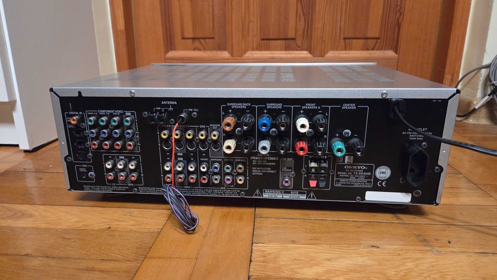 Amplituner z Bluetooth Onkyo TX-SR504 7x110W wzmacniacz 7.1 5.1 stereo