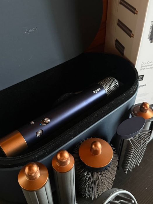 Стайлер Dyson Airwrap HS05 Complete Long Volumise Strawberry Dark Blue/Copper