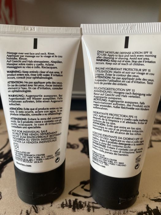 LAB SERIES Multi-action face wash/daily moisture defense lotion [50ml]