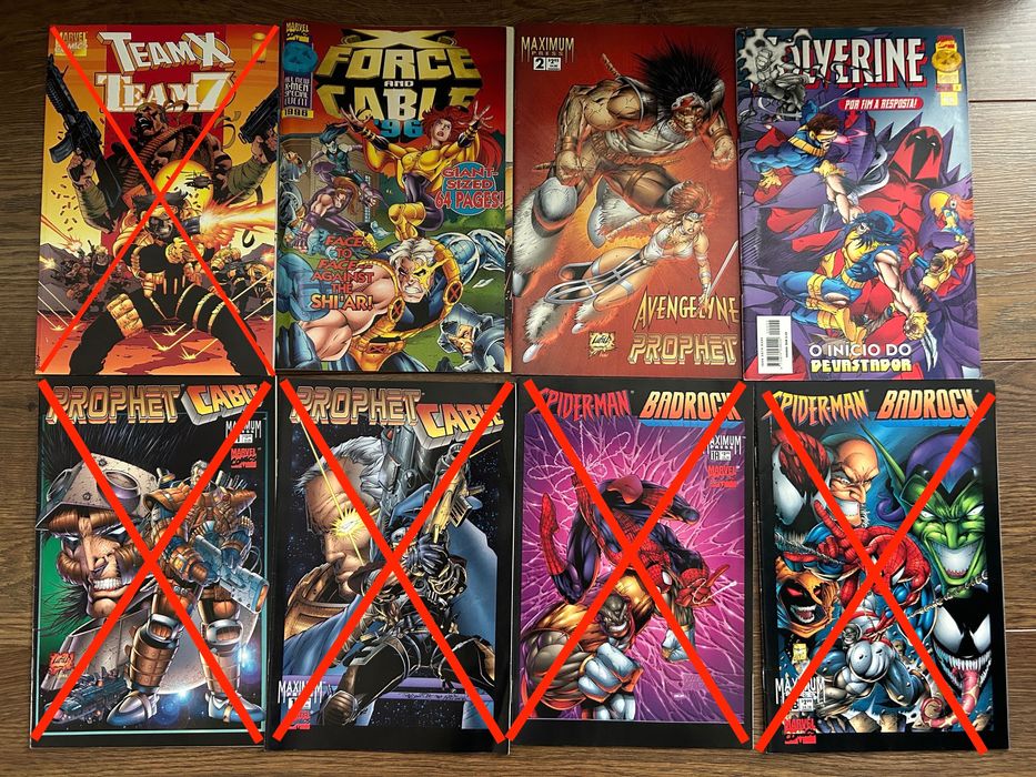 Revistas de banda desenhada/comics