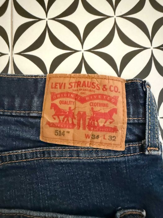 Levi Strauss 514 34/34 Stan dobry W34 L32