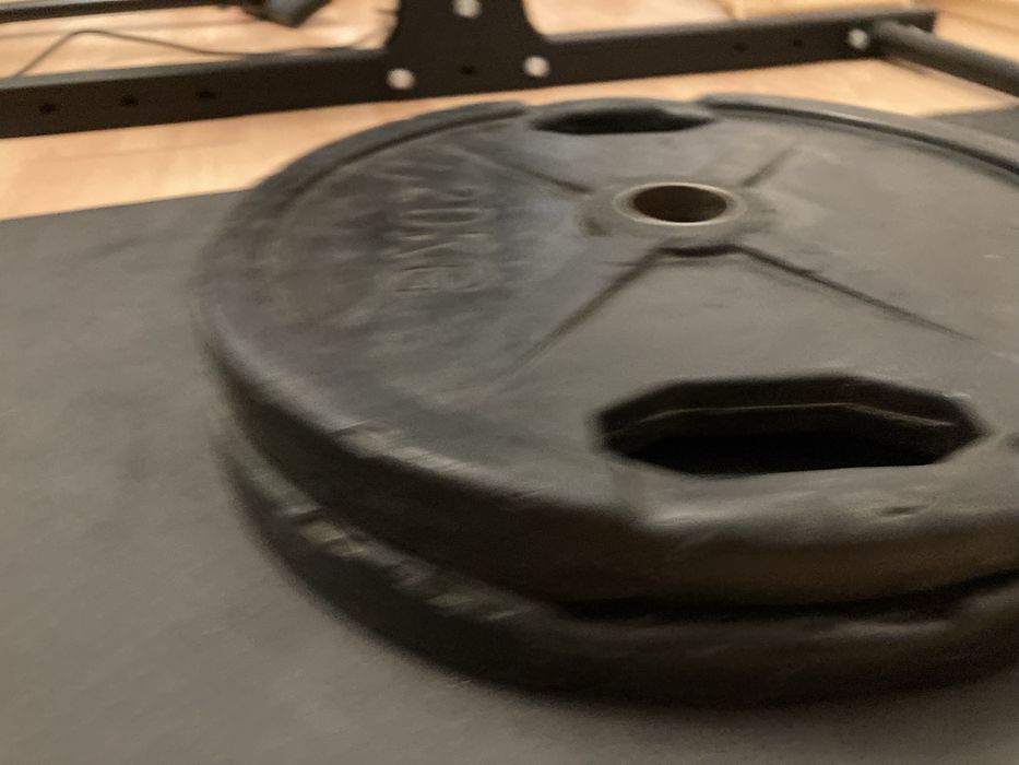 Takerze olimpijskie gumowane 20kg