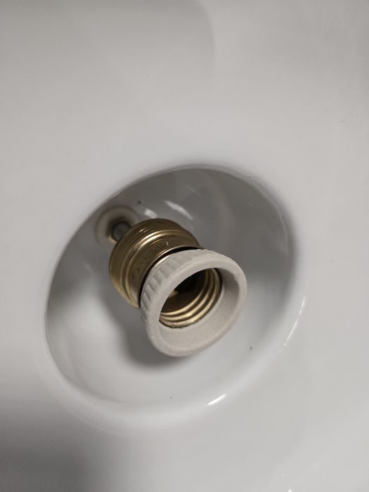 Candeeiro vintage em esmalte