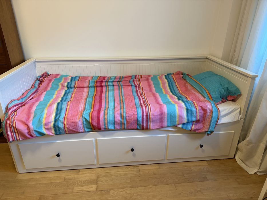 Cama extensivel com 3 gavetões (individual / casal)