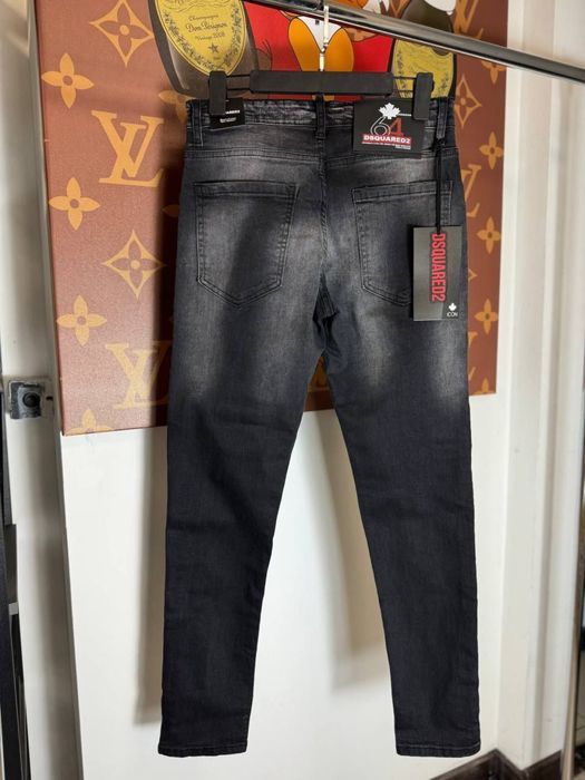 DSQUARED 2 ICON NEW Мужские джинсы темно-серий штаны 30-31 р. стильные