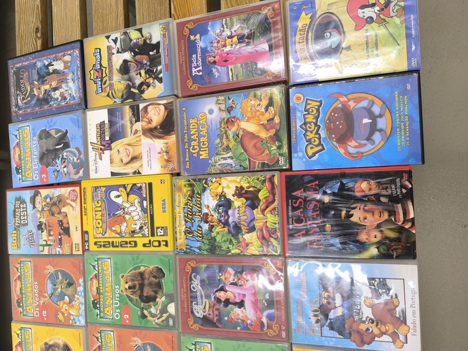 Lote de filmes de animação 15€