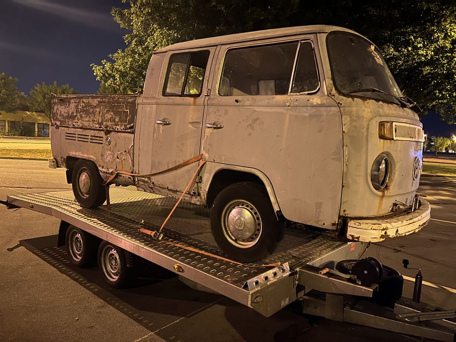 VW transporter T2 DOKA pick-up cabine-dupla