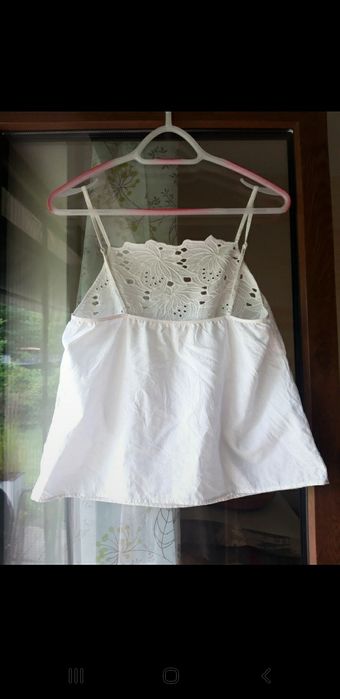 Bluzka damska bez rękawów koszulka top S/M/L